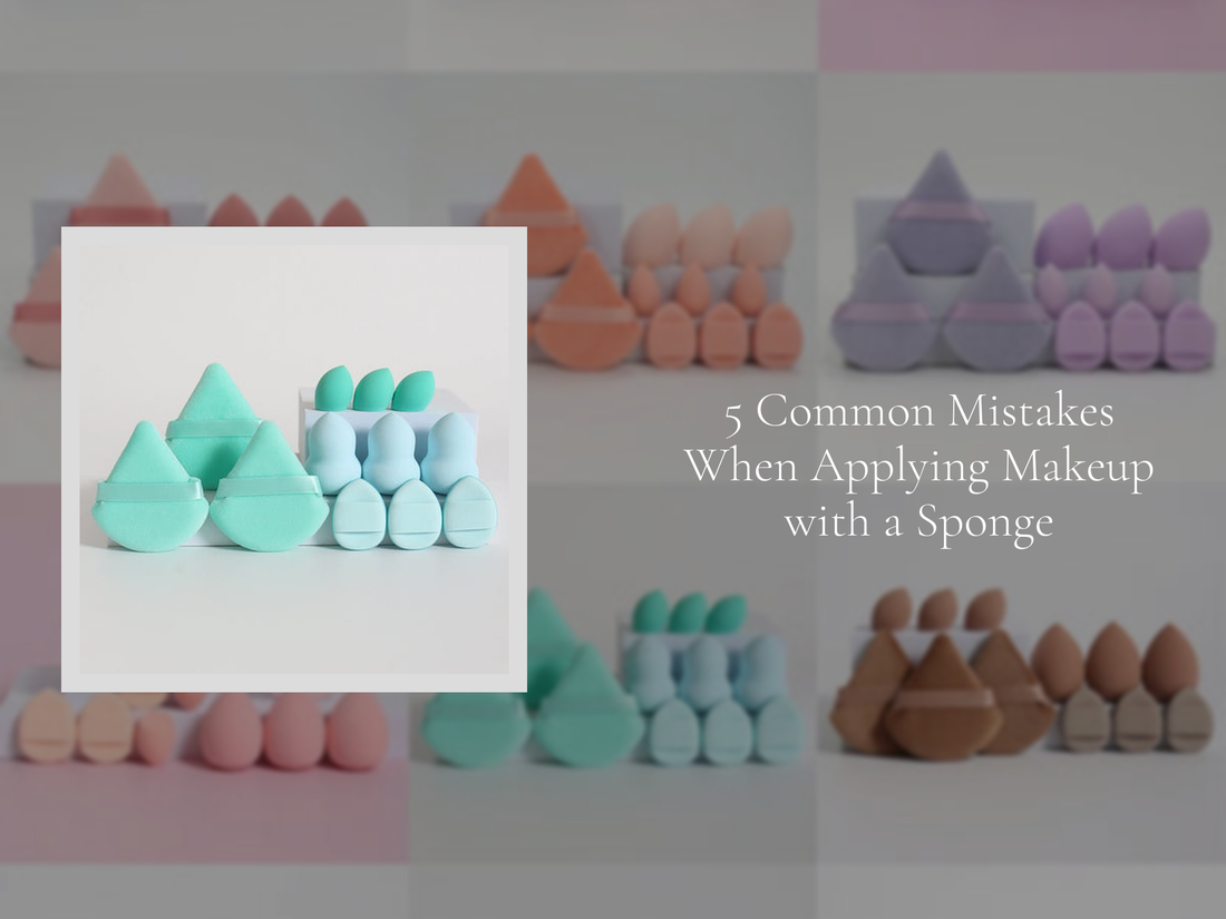 5 Common Mistakes When Applying Makeup with a Sponge