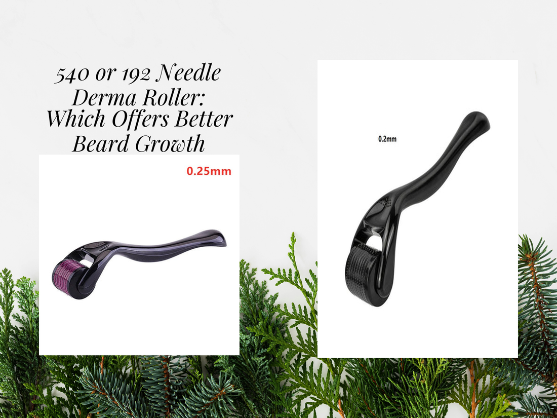 540 or 192 Needle Derma Roller: Which Offers Better Beard Growth Results?