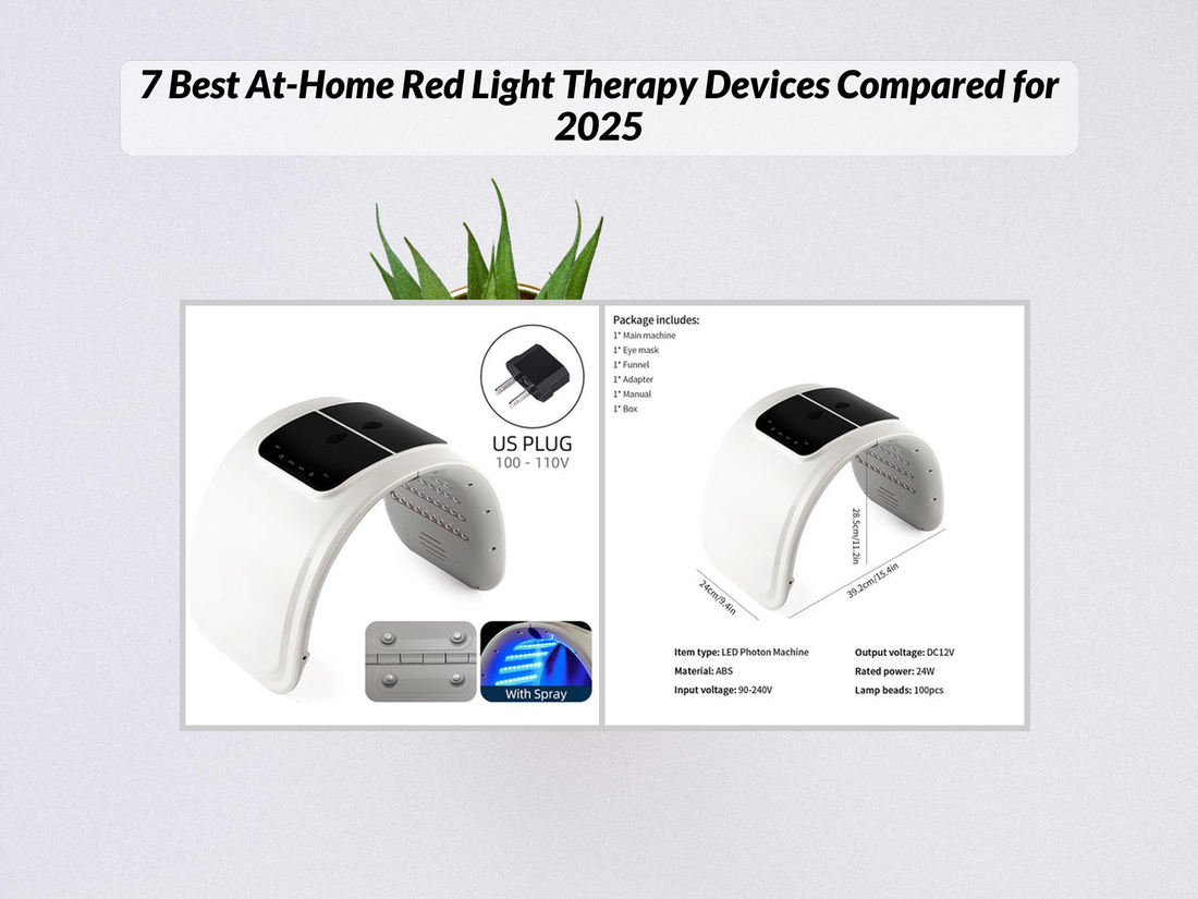 7 Best At-Home Red Light Therapy Devices Compared for 2025