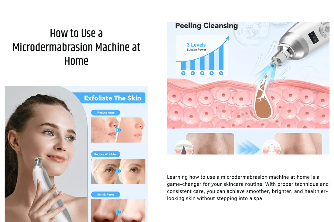 How to Use a Microdermabrasion Machine at Home