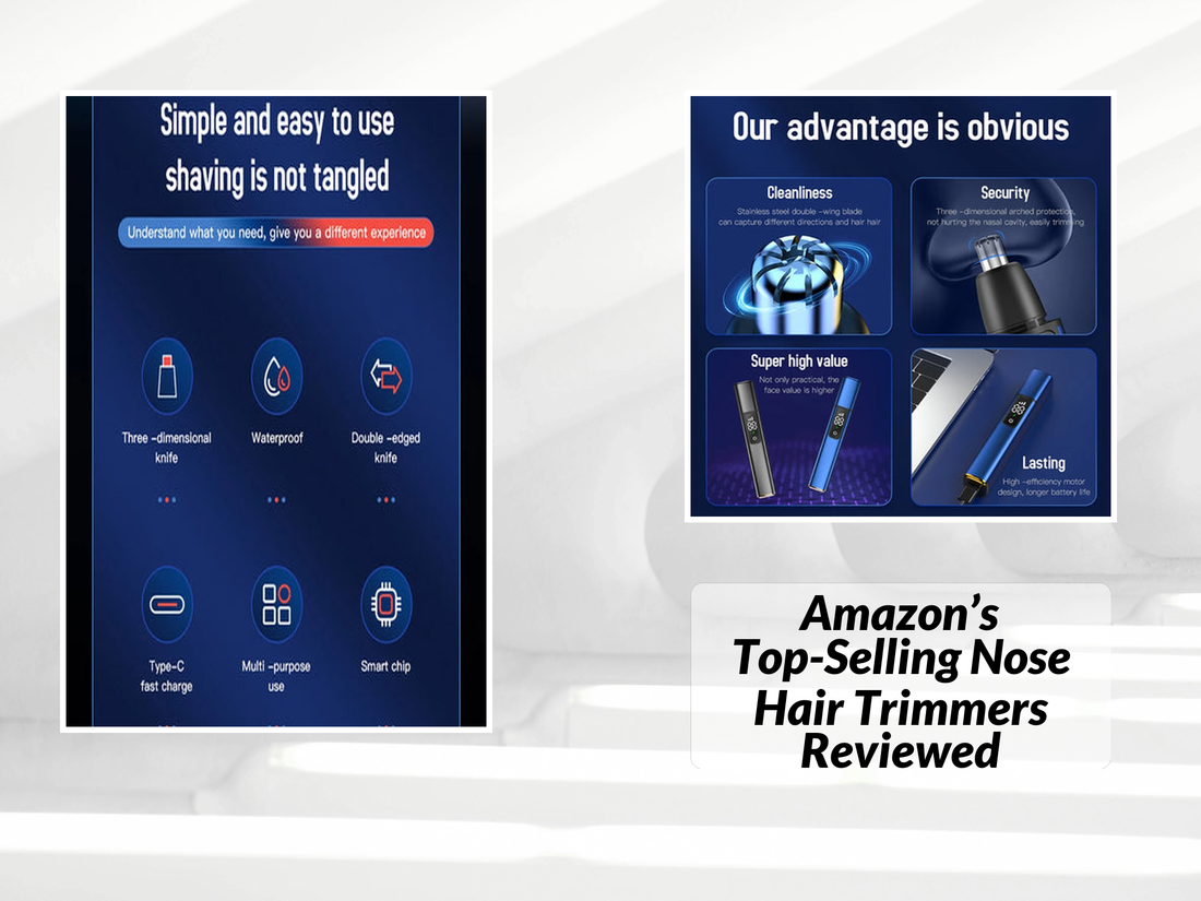 Amazon’s Top-Selling Nose Hair Trimmers Reviewed