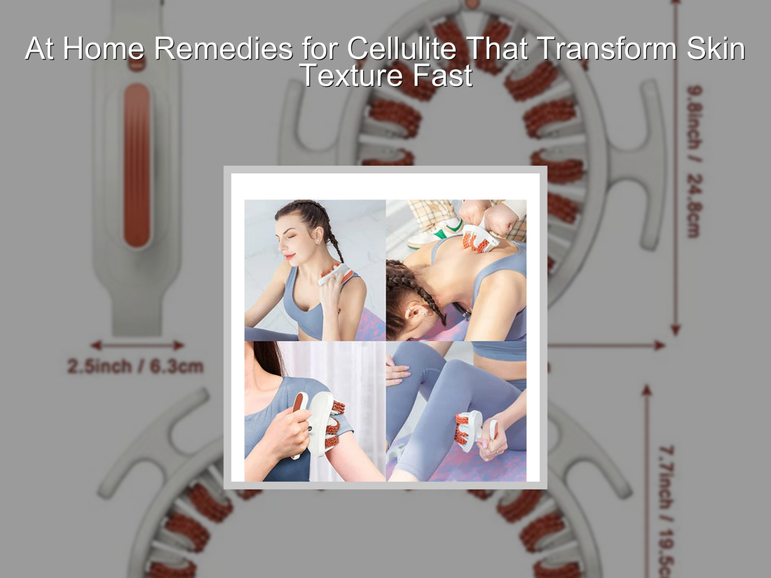 At Home Remedies for Cellulite That Transform Skin Texture Fast