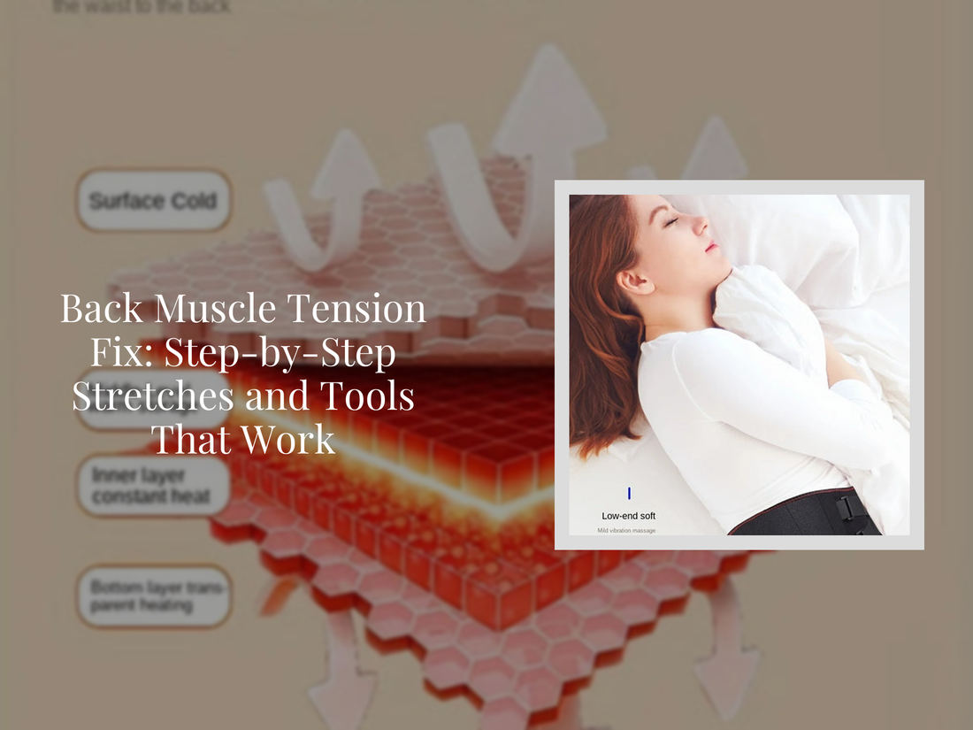 Back Muscle Tension Fix: Step-by-Step Stretches and Tools That Work