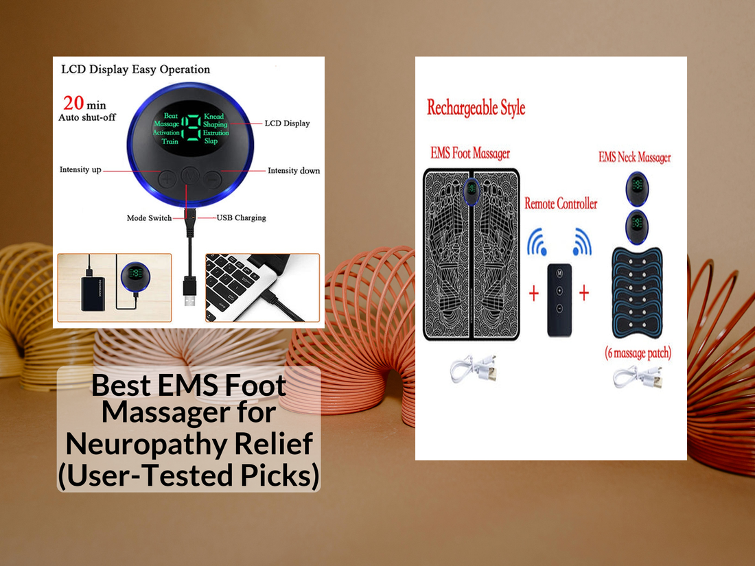 Best EMS Foot Massager for Neuropathy Relief (User-Tested Picks)
