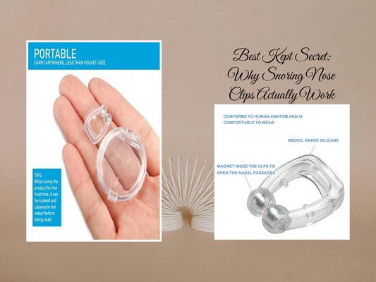 Best Kept Secret: Why Snoring Nose Clips Actually Work
