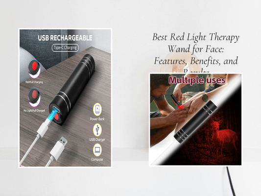Best Red Light Therapy Wand for Face: Features, Benefits, and Results