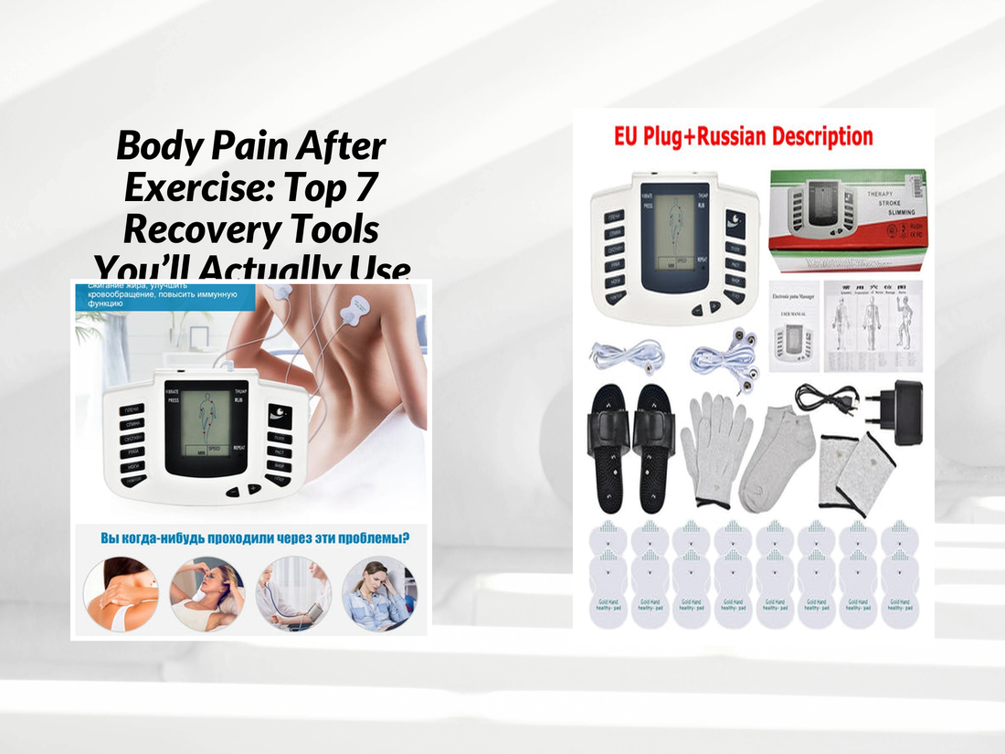 Body Pain After Exercise: Top 7 Recovery Tools You’ll Actually Use