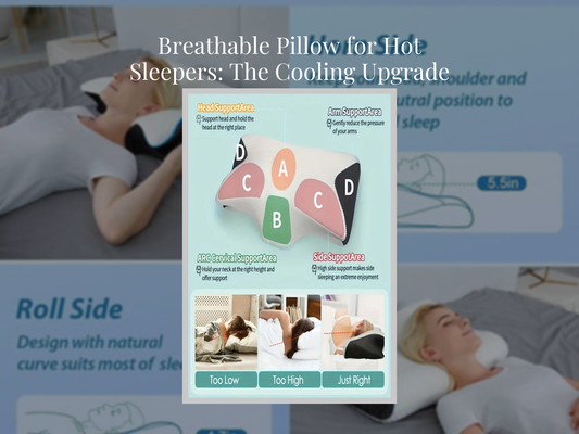 Breathable Pillow for Hot Sleepers: The Cooling Upgrade You Need