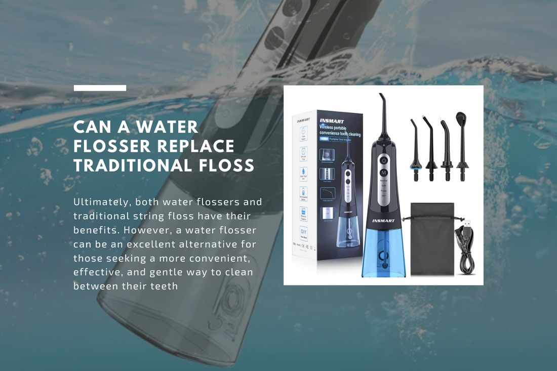 Can a Water Flosser Replace Traditional Floss