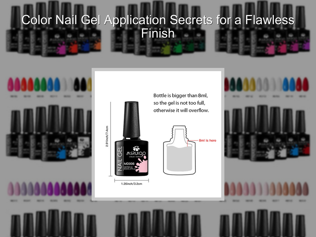 Color Nail Gel Application Secrets for a Flawless Finish