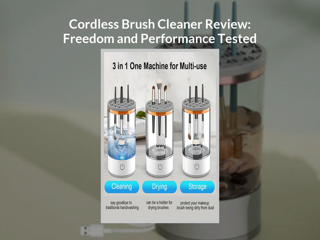 Cordless Brush Cleaner Review: Freedom and Performance Tested