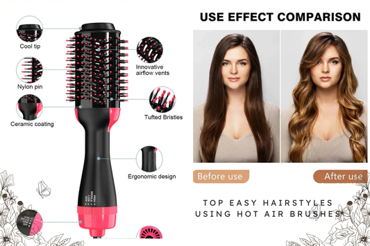 Top Easy Hairstyles Using Hot Air Brushes for Effortless Salon Worthy Looks KentDO LISAPRO Review