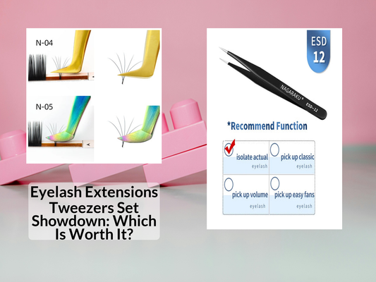 Eyelash Extensions Tweezers Set Showdown: Which Is Worth It?