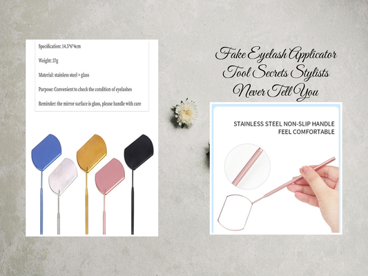 Fake Eyelash Applicator Tool Secrets Stylists Never Tell You