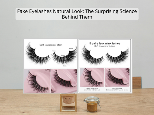Fake Eyelashes Natural Look: The Surprising Science Behind Them