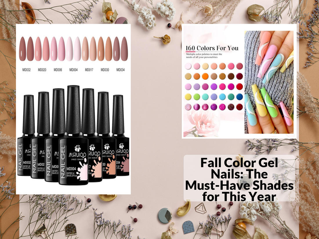 Fall Color Gel Nails: The Must-Have Shades for This Year