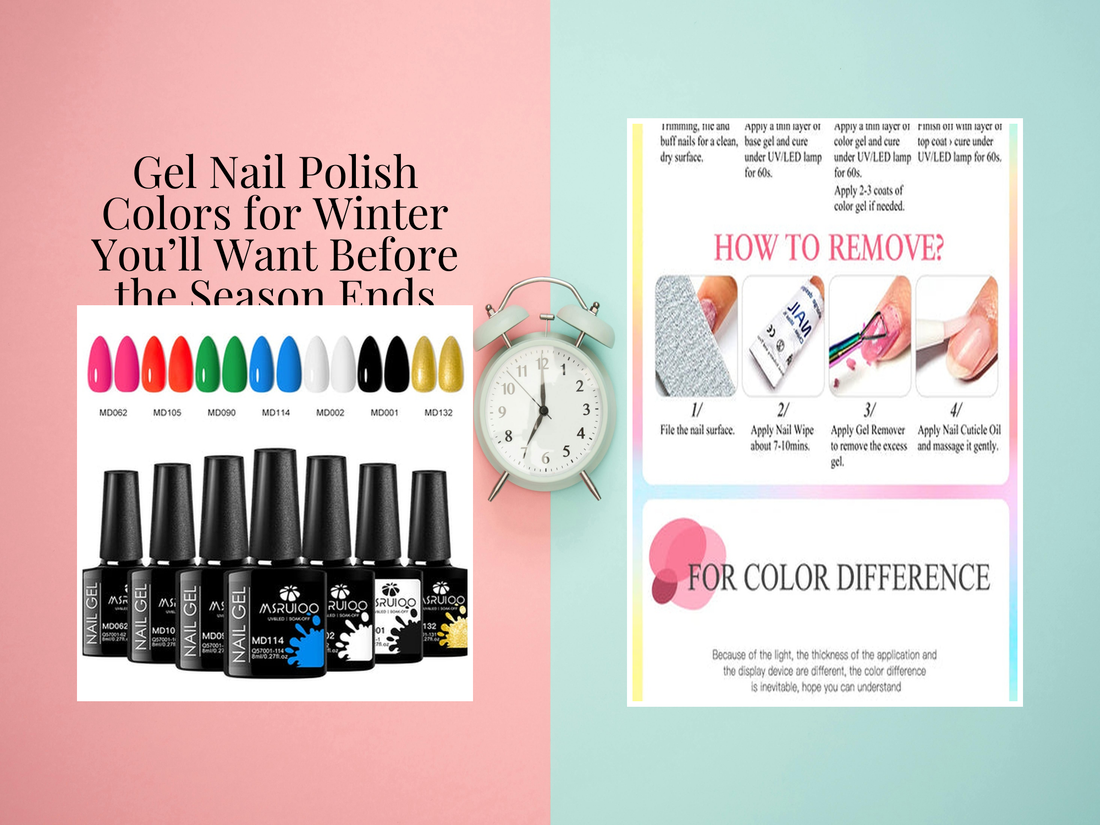 Gel Nail Polish Colors for Winter You’ll Want Before the Season Ends