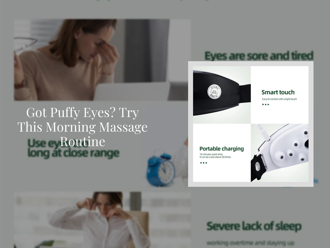 Got Puffy Eyes? Try This Morning Massage Routine