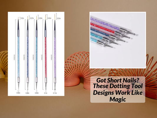 Got Short Nails? These Dotting Tool Designs Work Like Magic