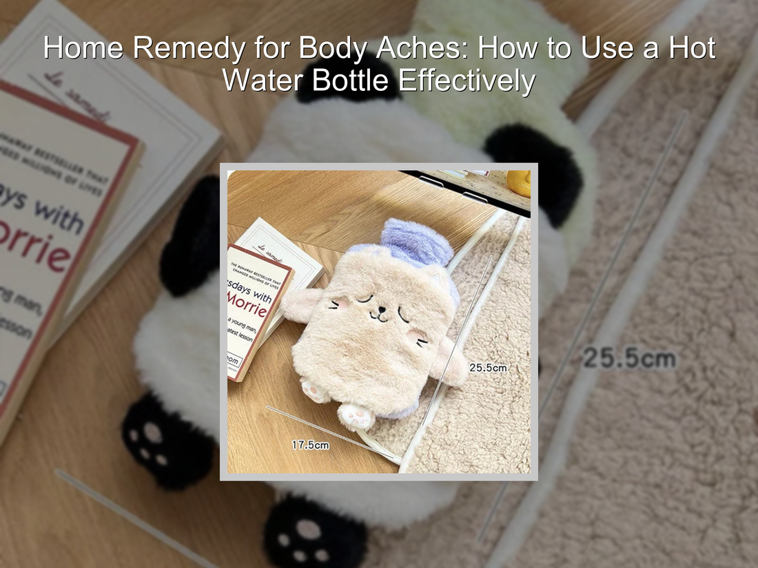 Home Remedy for Body Aches: How to Use a Hot Water Bottle Effectively