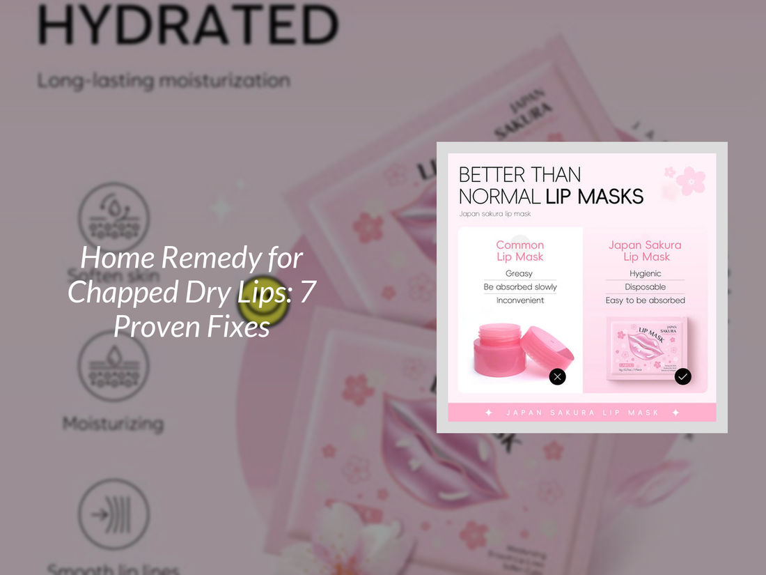 Home Remedy for Chapped Dry Lips: 7 Proven Fixes