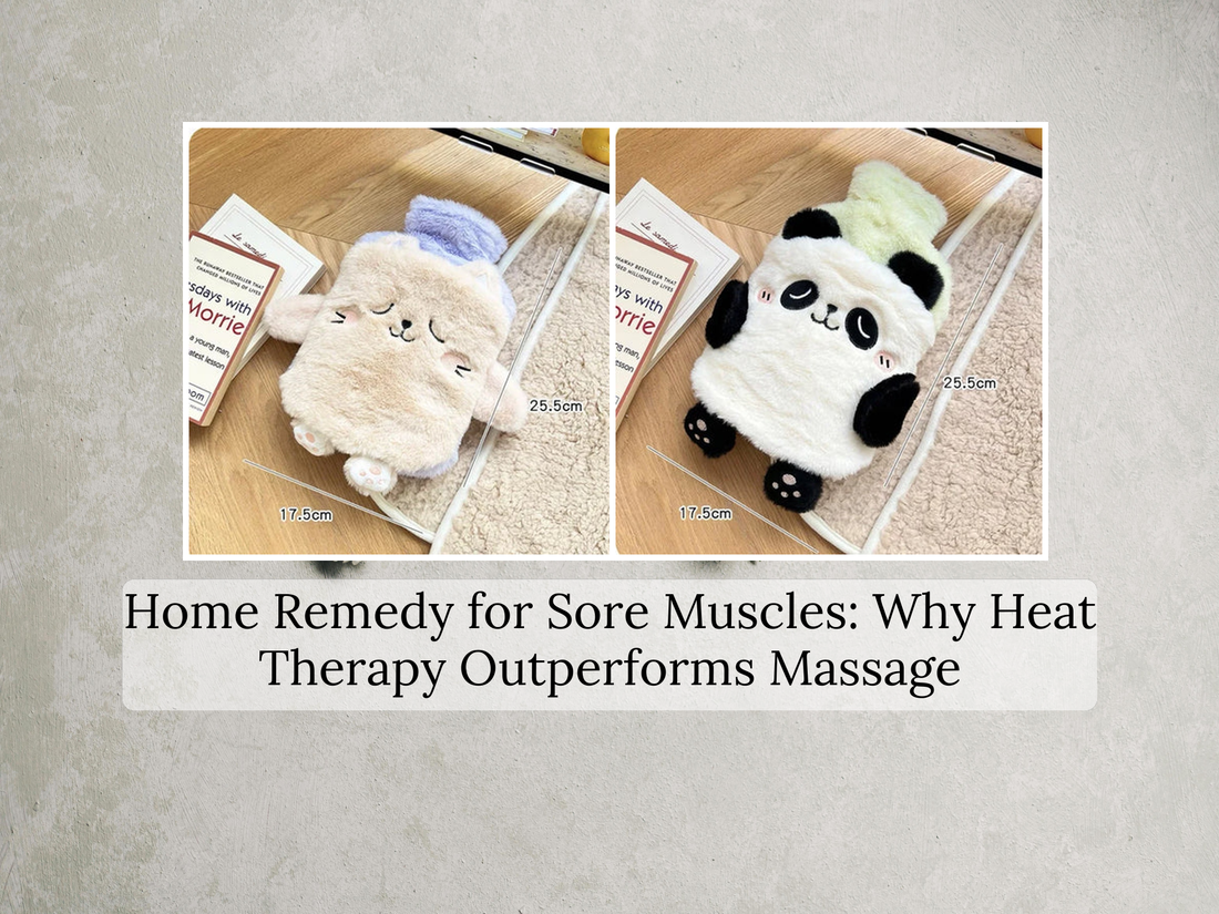 Home Remedy for Sore Muscles: Why Heat Therapy Outperforms Massage