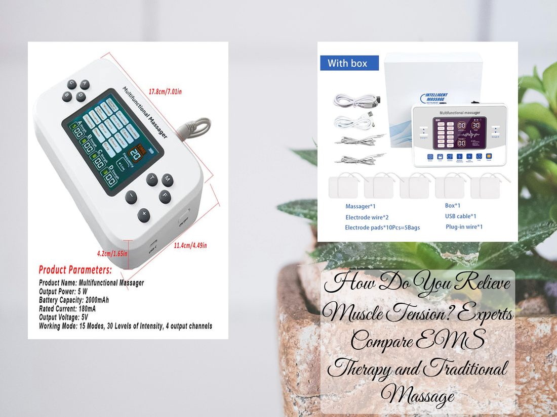 How Do You Relieve Muscle Tension? Experts Compare EMS Therapy and Traditional Massage