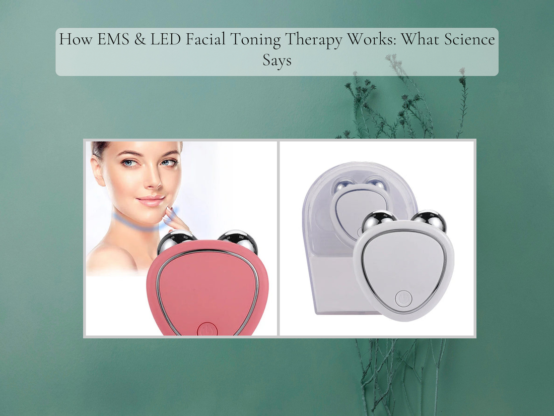 How EMS & LED Facial Toning Therapy Works: What Science Says