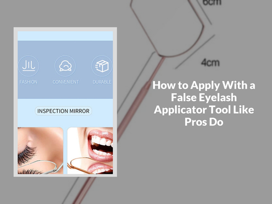 How to Apply With a False Eyelash Applicator Tool Like Pros Do
