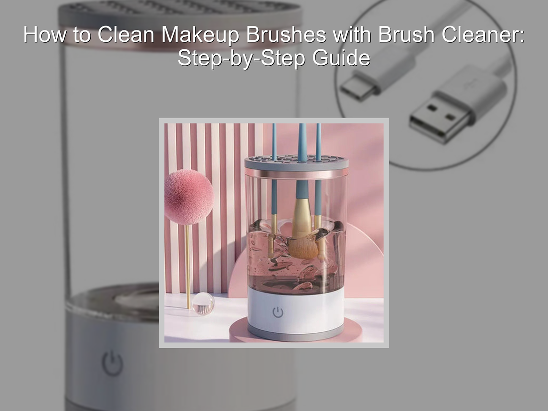 How to Clean Makeup Brushes with Brush Cleaner: Step-by-Step Guide