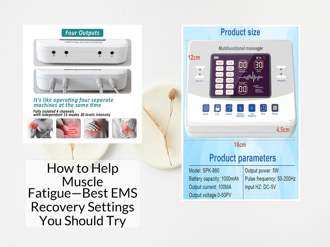 How to Help Muscle Fatigue—Best EMS Recovery Settings You Should Try