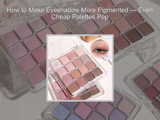 How to Make Eyeshadow More Pigmented — Even Cheap Palettes Pop