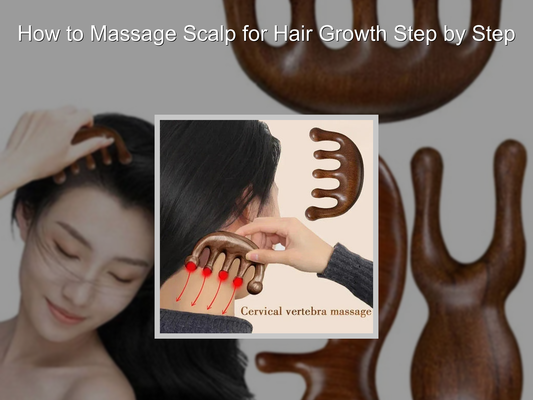 How to Massage Scalp for Hair Growth Step by Step