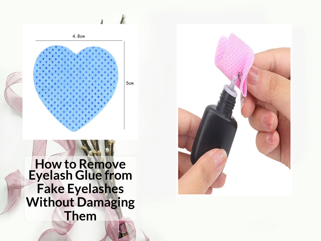 How to Remove Eyelash Glue from Fake Eyelashes Without Damaging Them