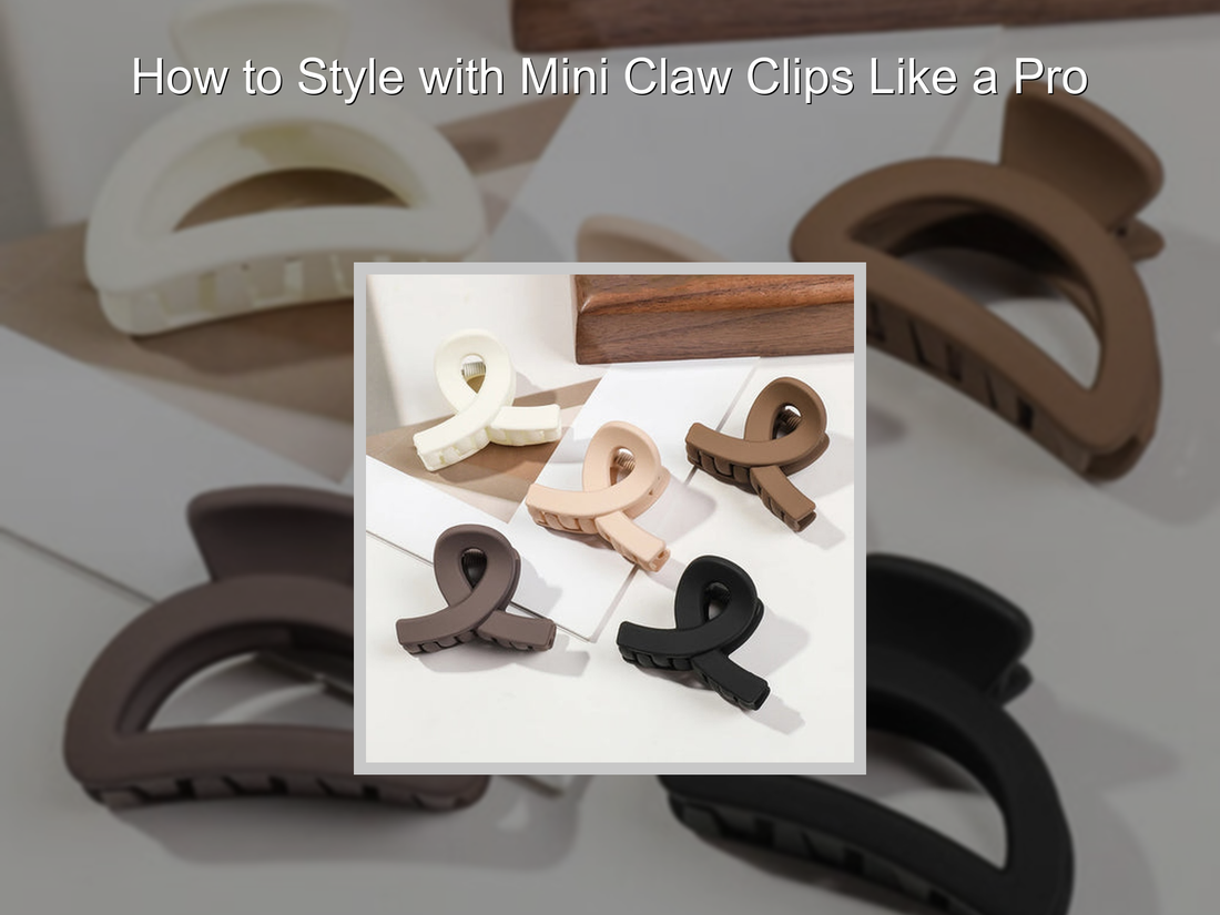 How to Style with Mini Claw Clips Like a Pro
