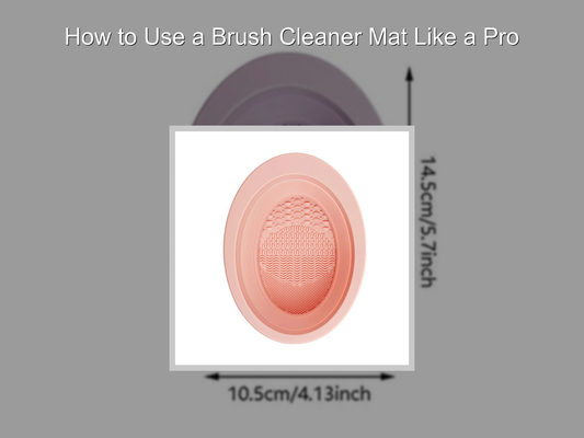 How to Use a Brush Cleaner Mat Like a Pro