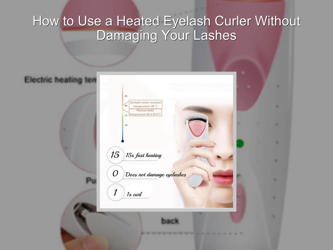 How to Use a Heated Eyelash Curler Without Damaging Your Lashes