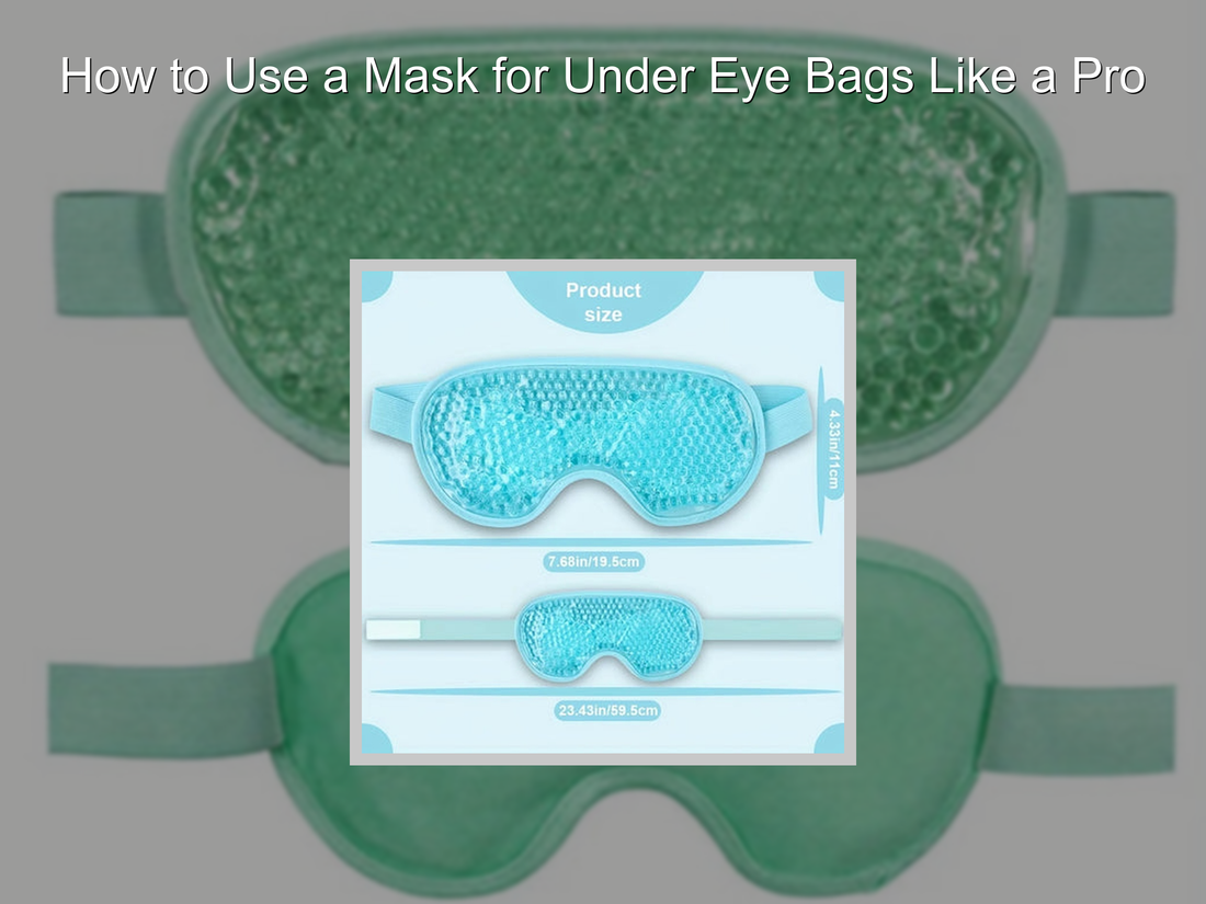 How to Use a Mask for Under Eye Bags Like a Pro