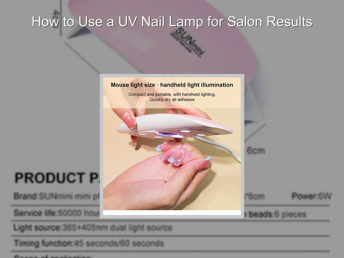 How to Use a UV Nail Lamp for Salon Results