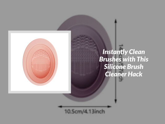 Instantly Clean Brushes with This Silicone Brush Cleaner Hack