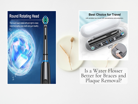 Is a Water Flosser Better for Braces and Plaque Removal?