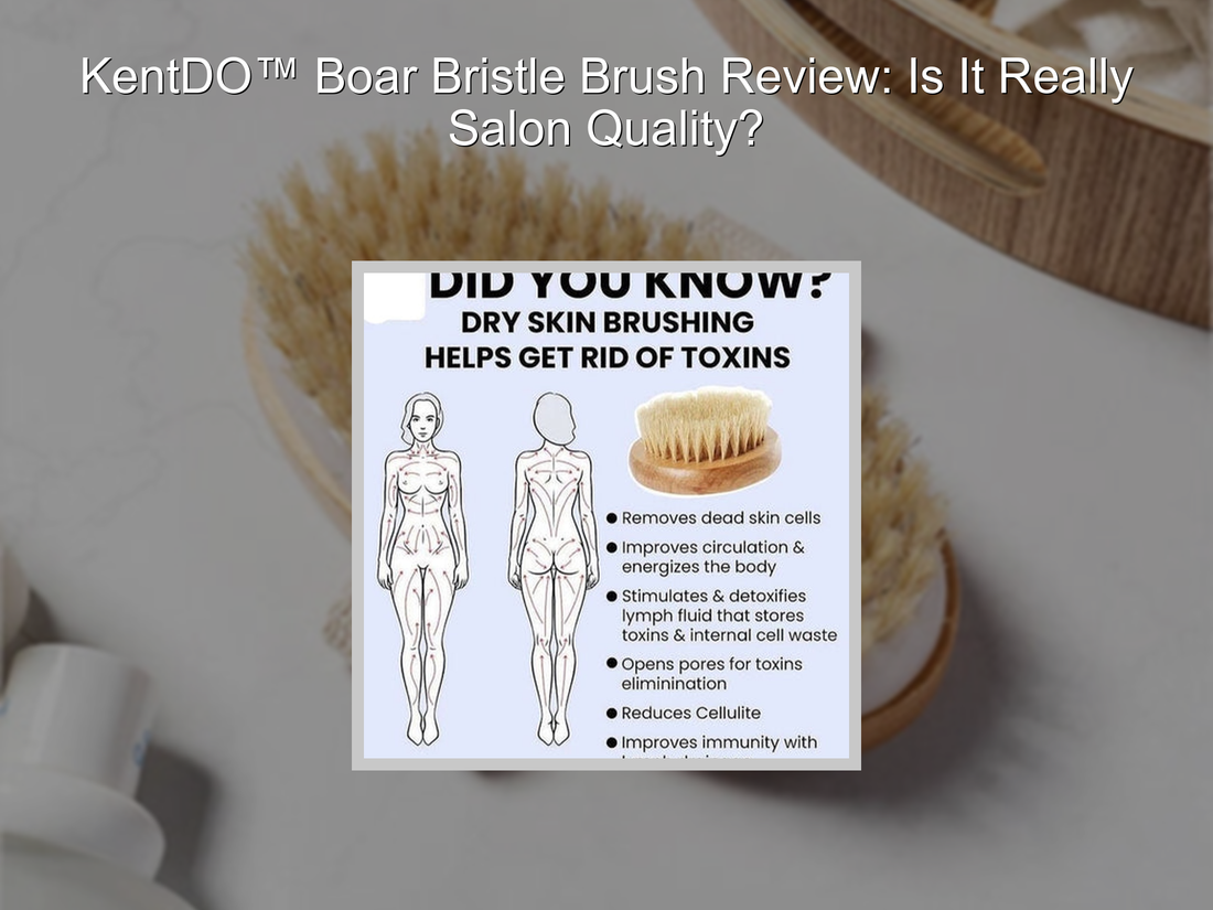 KentDO™ Boar Bristle Brush Review: Is It Really Salon Quality?