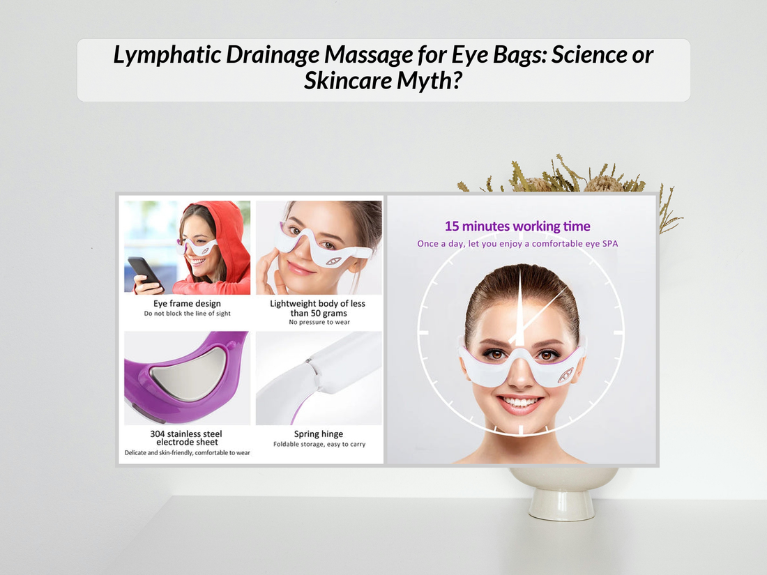 Lymphatic Drainage Massage for Eye Bags: Science or Skincare Myth?