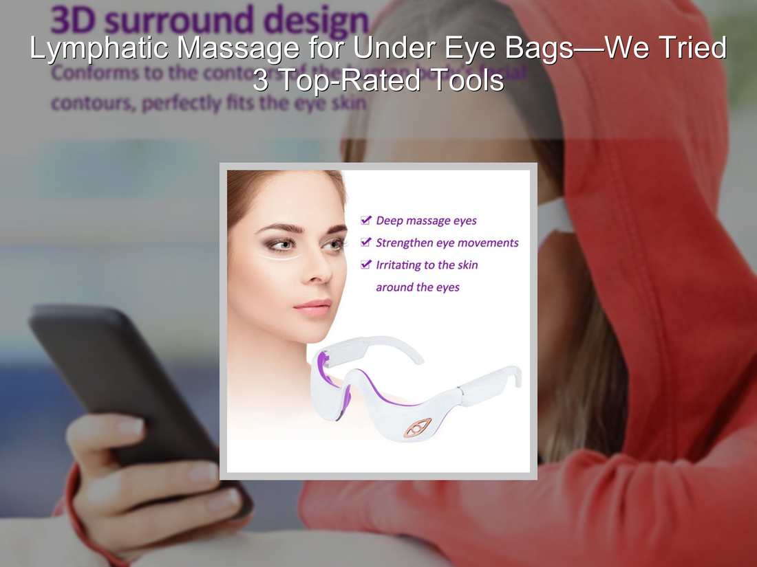 Lymphatic Massage for Under Eye Bags—We Tried 3 Top-Rated Tools