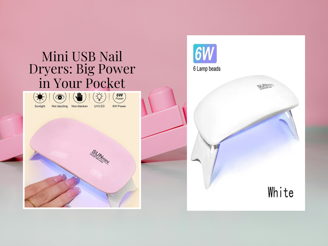 Mini USB Nail Dryers: Big Power in Your Pocket