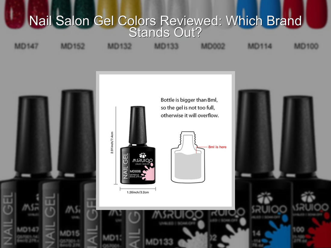 Nail Salon Gel Colors Reviewed: Which Brand Stands Out?