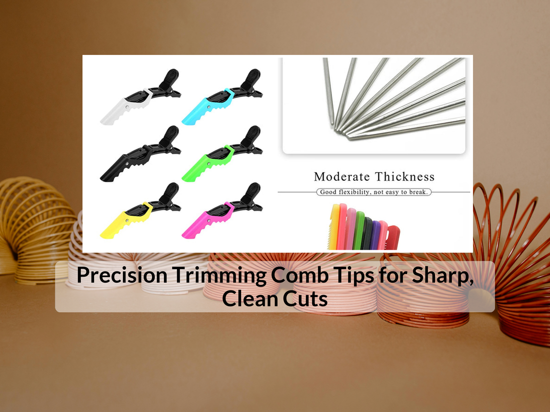 Precision Trimming Comb Tips for Sharp, Clean Cuts