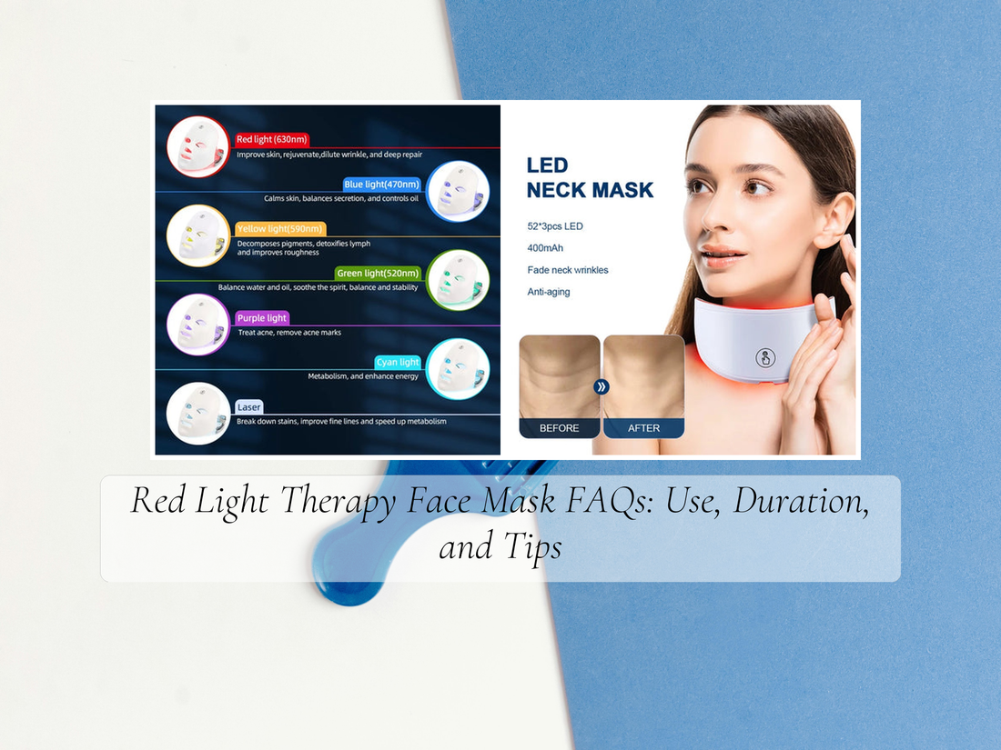 Red Light Therapy Face Mask FAQs: Use, Duration, and Tips