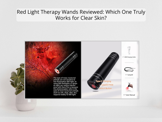 Red Light Therapy Wands Reviewed: Which One Truly Works for Clear Skin?