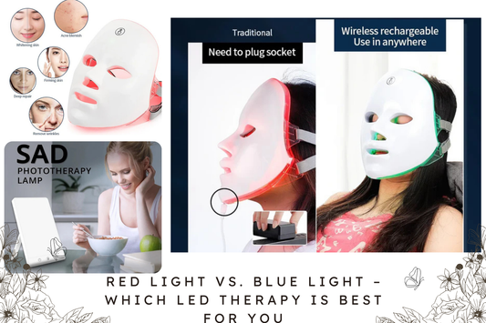 Red Light vs. Blue Light – Which LED Therapy Is Best for You